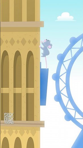 The Mouse Went Up The Clock! (SILLY Hickory Dickory Dock song!)