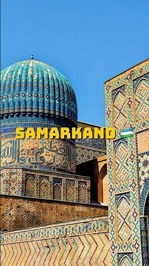 Samarkand 🇺🇿 – The Jewel of the Silk Road 🕌✨