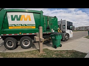 WM Econic Fast Heil Python Garbage Truck!