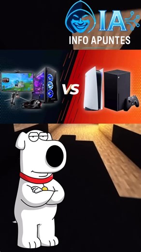 123K views · 6.2K reactions | Es un PC realmente mejor que las consolas?  #petergriffin #informatica #gaming #videojuegos #steam #software #unity #graficos #programacion #ia #tecnologia #hardware #pc #pcgaming | InfoApuntes IA | Facebook