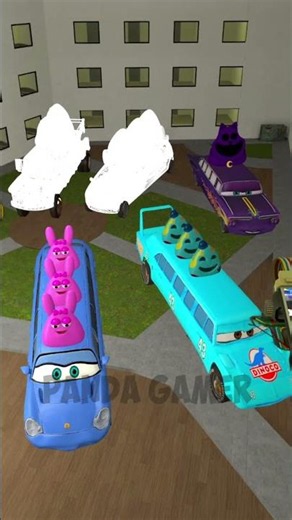 FIND LIGHTNING MCQUEEN LIMOUSINE WITH POU CARS LIMINAL HOTEL Garry's Mod