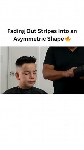 Fading Out Stripes Into an Asymmetric Shape | Step-by-Step Men’s Fade Tutorial 💈