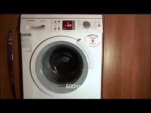 Bosch Logixx Washer - Sensitive 40 speed perfect + reduced ironing + aqua plus