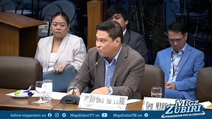 FULL VIDEO: SEN. MIGZ ZUBIRI MANIFESTATION DURING THE SENATE BLUE RIBBON HEARING ON SUBSTANDARD FLOOD CONTROL PROJECTS | Senator Migz Zubiri