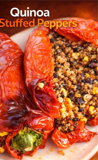 Quinoa stuffed peppers