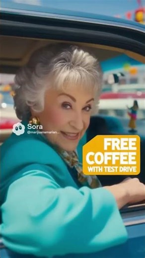 Bea Arthur used car salesman commercial