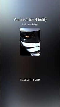 Pandora's box 4 (edit) #music #electronicmusic #electro #minimal #audio #remix #edm
