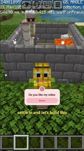 🚀Ultimate Minecraft Bedrock Iron Farm! 380+ Iron/hr. Watch full tutorial here!👇 #Minecraft #Gaming