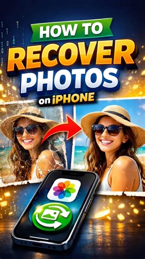 How to recover photos in iPhone 🔥