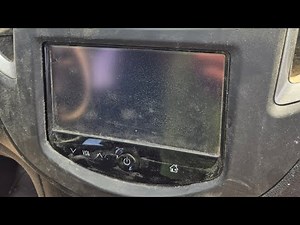 2016 Chevy Trax Radio Screen Removal