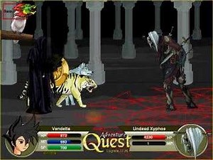 Adventure Quest Warrior Attempt Undead Xyphos + Code & Path