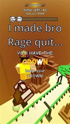 I made bro rage quit... #roblox #untitledtaggame #nostalgia