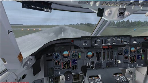 FSX CLS 747-200首飞ZSPD-VHHH（FSX默认加GPS导航）