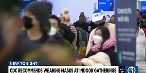 The CDC recommends seven CT counties to wear masks