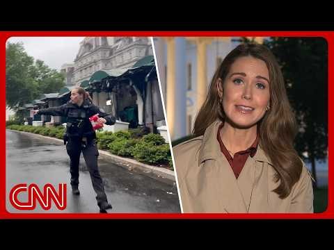 White House shooting: CNN reporter describes moment shots rang out