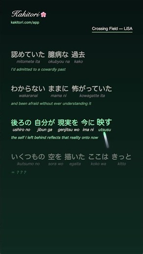 crossing field lyrics meaning romaji — LiSA, the song that opened Sword Art Online, 2012's OP1 and a