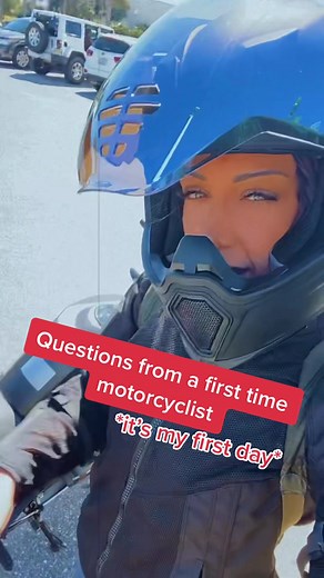 For real though.. I have so many questions (also, realizing there’s method to the madness) #sendhelp #ktm #firstmotorcycle #firstdayriding #1stbike