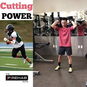 Improve Your Cutting POWER❗️⠀ .⠀ ⛹️‍The crossover step is a must-learn technique for any athlete when it comes to frontal plane movement drills. Essentially you have 2 options for lateral movements. Either a pure lateral shuffle (feet never cross each other) or the crossover step (feet cross over each other). You need BOTH to maximize your performance on the field.⠀ .⠀ 🏋️‍While it's extremely important to practice the actual techniques themselves, you can also work on drills to improve that fir