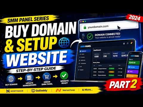 👉 How to Setup SMM Panel Website + Domain (Beginner Guide) 🔥 | Part 2