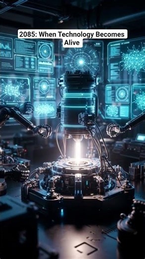 2085: When Technology Becomes Alive – Ultra Realistic Futuristic Lab Cinematic