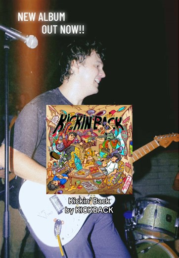 New album “Kickin’ Back” by KICKBACK out now on all streaming services!! #newmusic #indie #alternative #band