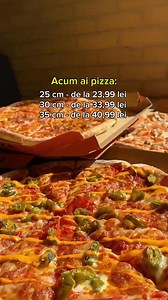 65K views · 11 reactions | "CAD PREȚURILE  Acum ai pizza preferată la super preț: - 25 cm – de la 23,99 lei - 30 cm – de la 33,99 lei - 35 cm – de la 40,99 lei  Profită de ofertă în restaurant sau la comenzile cu ridicare" | Dodo Pizza Romania | Facebook