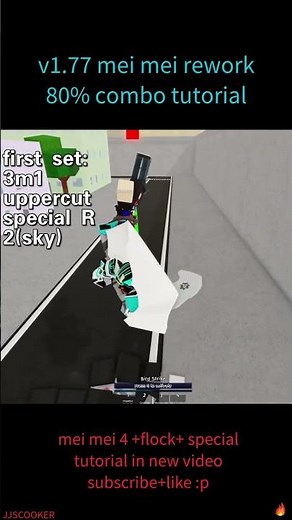 #jujutsushenanigans CROW CHARMER v.177 new 80% combo tutorial