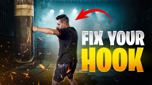 Boxing hook technique that delivers real power