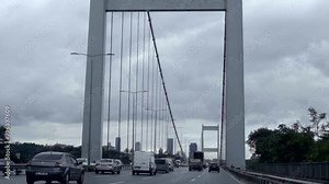 Flow of Vehicles at the Anatolian Side Entrance of the Istanbul FSM Bridge