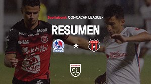 😱 ¡5 goles en una final de miedo en Honduras! 📜 CRÓNICA 👉 https://ccf.news/3znP2Mf 📹 ¡No te puedes perder los mejores momentos del partido de ida! Club Olimpia Deportivo 🦁 🆚 🔴 ⚫ Liga Deportiva Alajuelense | #SCL22 | Concacaf
