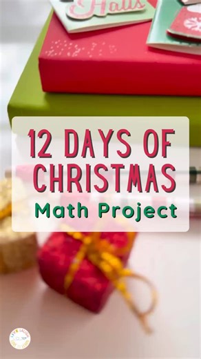 Debbie Rudtke on Instagram: "If you need something meaningful AND math-rich to get you through the days before break… this is it. 🎄✨ My 12 Days of Christmas Math Project turns the classic song into reading of the lyrics and multi-step math challenge your students will actually enjoy. Students analyze costs, write equations, compare totals, and think critically, all with built-in differentiation (whole numbers or decimals). Perfect for grades 4–6 and a total lifesaver when you need high-engageme