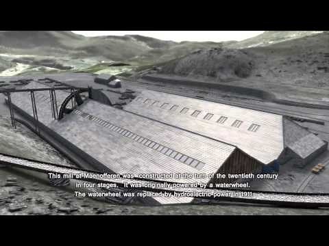 Maenofferen Slate Quarry, Blaenau Ffestiniog, North Wales - Royal Commission Animation