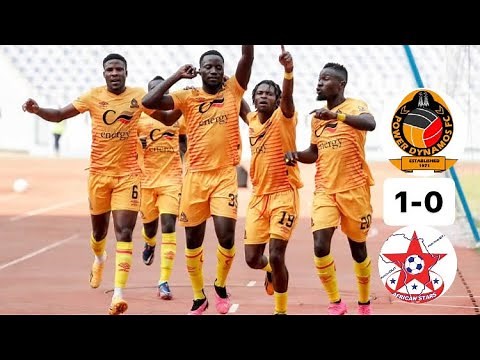 Power Dynamos 1-0 African Stars Full Highlights | CAF Champions League 2nd Leg
