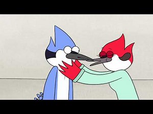 Regular Show - Margaret Leaves The Airport And Kisses Mordecai
