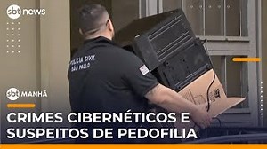 Polícia faz operação em São Paulo contra crimes cibernéticos e prende suspeitos | #SBTManhã - SBT News