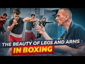 Awesome step technique with a punch on the move