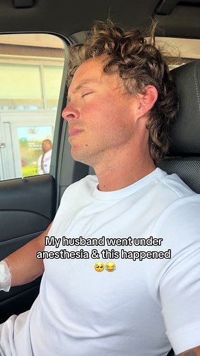 Husband’s Funny Reaction to Anesthesia: A True Moment