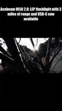 This Flashlight Weighs 4 Pounds… and Shoots Light 3 MILES Away 😱