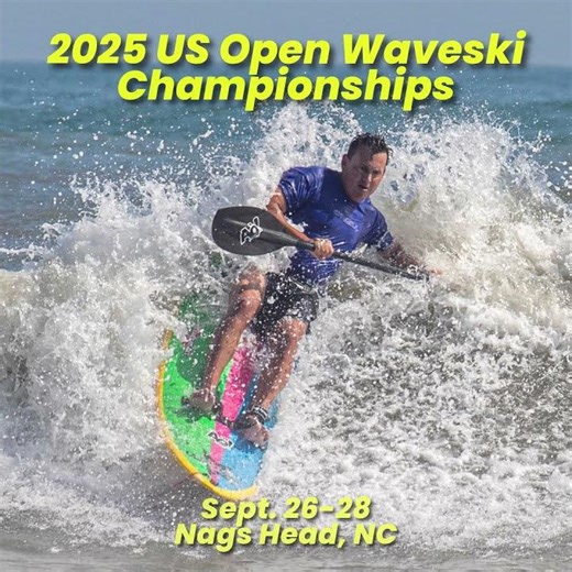 Get ready for the 2025 US Open Waveski Surfing Championships