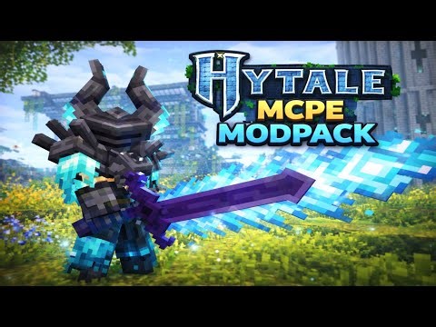 🔥 HYTALE MODPACK For Minecraft PE/Bedrock 1.21.130/1.26 in Hindi & English