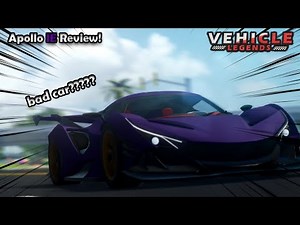 Roblox Vehicle Legends Apollo IE Review