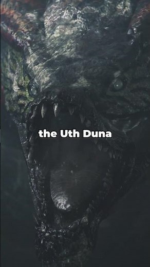 Uth Duna Monster SPOTLIGHT in MH Wilds! #monsterhunterwilds #mhw #shorts