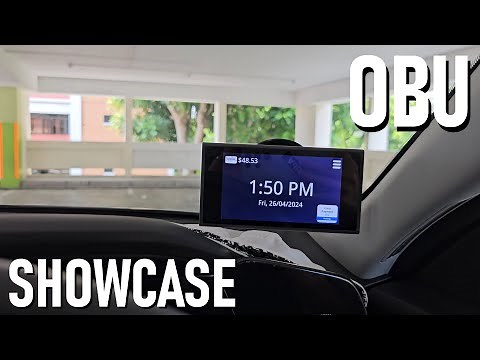 Singapore New OBU (On-Board Unit) ERP 2.0 | Showcase on Hyundai Avante CN7