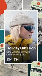 Celebrate the season with exclusive gifts! Every week, we’re dropping a new, limited-edition SMITH gift with purchases over $250. From custom beanies to exclusive apparel, these gifts are available while supplies last. | Smith | Facebook