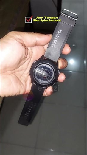 Spil men's digital drone watch with rubber strap