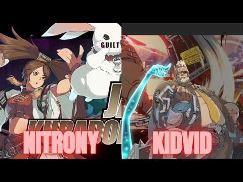 Guilty Gear Strive 2.0 NitroNY Jam VS KidVid Goldlewis High Level Gameplay