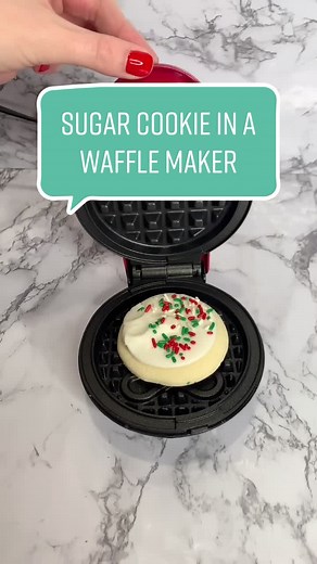 Delicious Sugar Cookie Waffle Maker Experiment