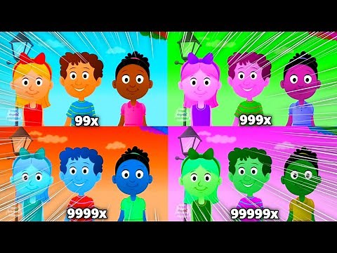Super Simple Songs Alphabet Street Intro Accelerated to 999999x Speed Klasky Csupo Effects!