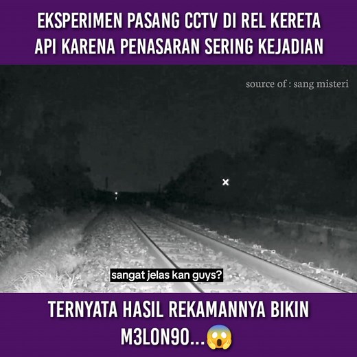 756K views · 3.2K reactions | Karena sering kejadian di rel kereta api ini, akhirnya nekat pasang cctv, ternyata hasilnya diluar dugaan | Always | Facebook