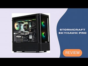 STORMCRAFT Skyhawk PRO Review: 7800X3D + RTX 5070 Ti Beast